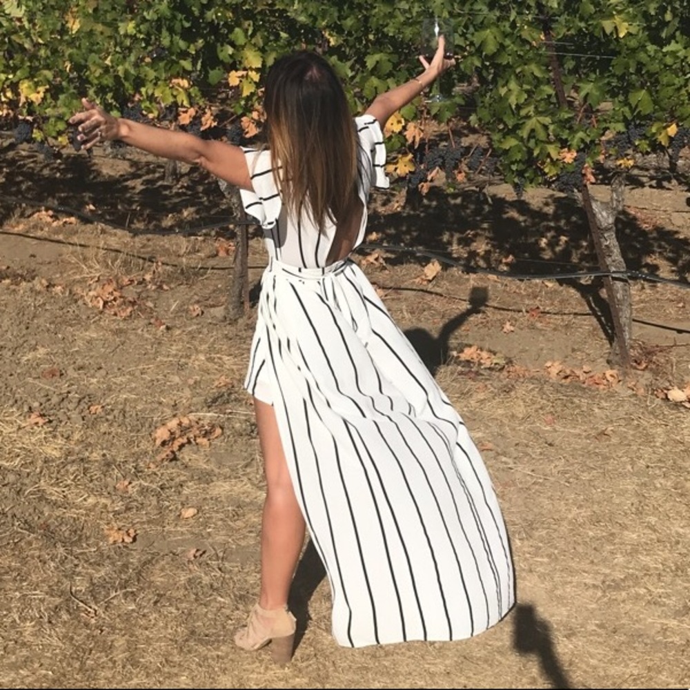 Crystal Doll High-Low Romper